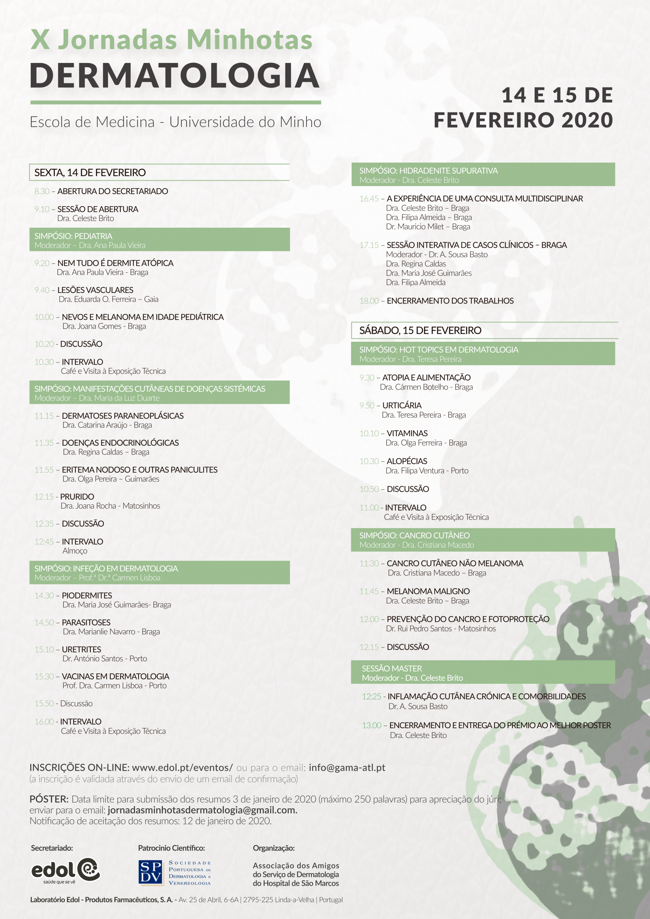 X Jornadas Minhotas Dermatologia